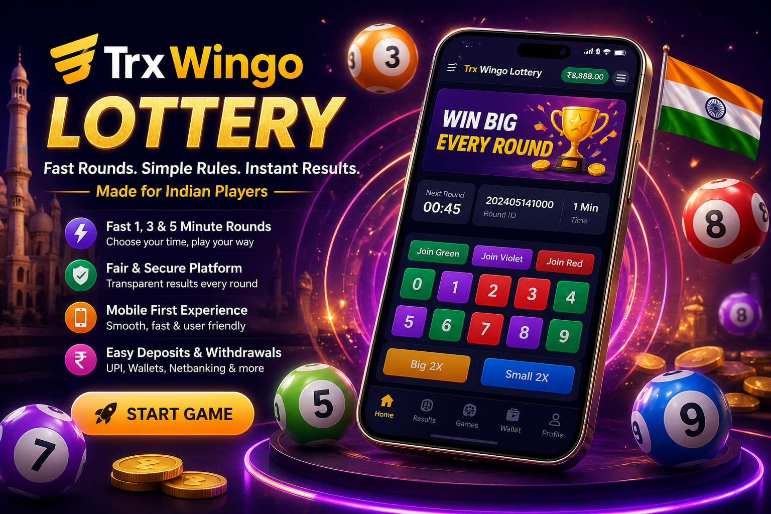 Trx Wingo Lottery